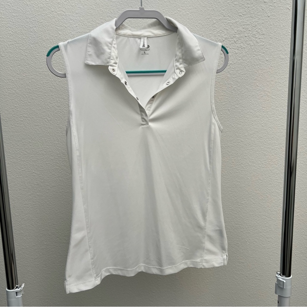Champion Women's White Sleeveless Blouse